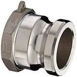 Male Coupler to Male NPT - Cam & Groove Type A Camlock Fittings